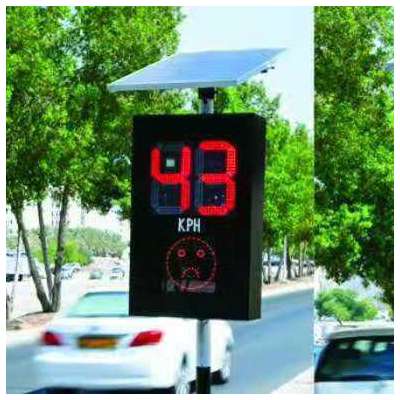 Factory direct price solar traffic road signs speed sign board