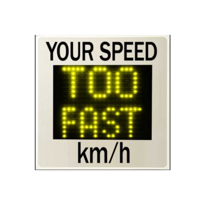 Good quality factory directly speed signal road generator sign traffic display limit