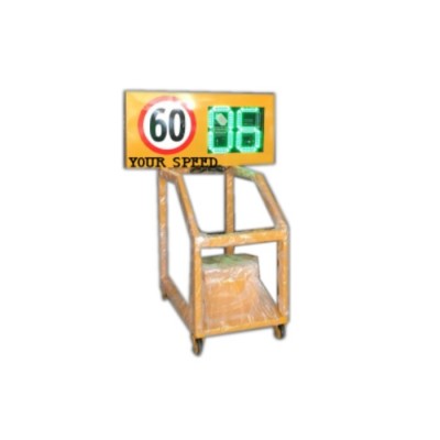 speed radar sign Mobile Informative LED Solar Traffic Warning Signs VMS screen Trailer