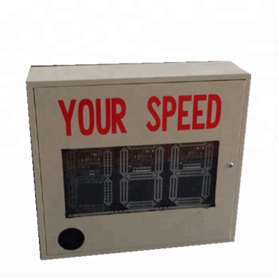 outdoor led display signs radar speed display