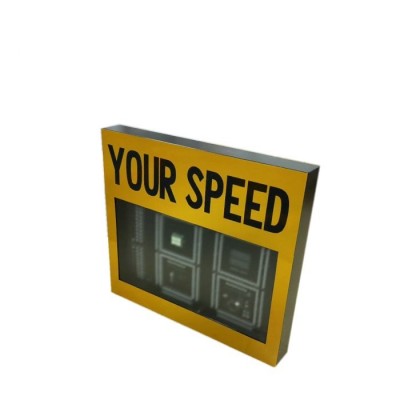 Car Speed Radar Sign Detector LED Sign Speed Limit Measurement display